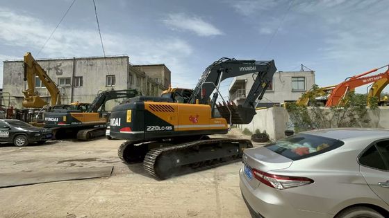 2021 سال استفاده شده هیوندای R220LC-9S Excavator در شرایط عالی/ استفاده شده هیوندای Crawler Excavator برای فروش