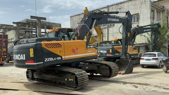 2021 سال استفاده شده هیوندای R220LC-9S Excavator در شرایط عالی/ استفاده شده هیوندای Crawler Excavator برای فروش