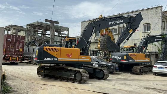 2021 سال استفاده شده هیوندای R220LC-9S Excavator در شرایط عالی/ استفاده شده هیوندای Crawler Excavator برای فروش