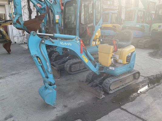 Kubota U10-3 مینی حفاری استفاده شده در داخل کار ماشین حفاری دست دوم