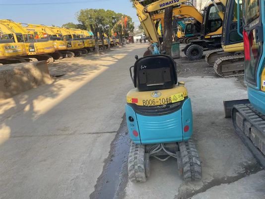 Kubota U10-3 مینی حفاری استفاده شده در داخل کار ماشین حفاری دست دوم