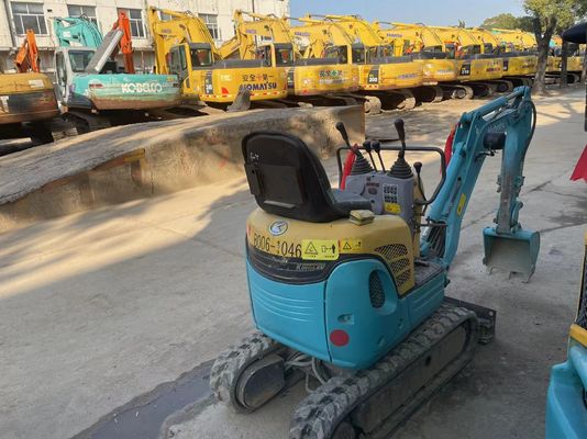 Kubota U10-3 مینی حفاری استفاده شده در داخل کار ماشین حفاری دست دوم
