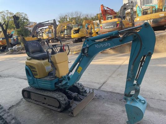 Kubota U10-3 مینی حفاری استفاده شده در داخل کار ماشین حفاری دست دوم