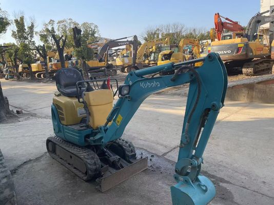Kubota U10-3 مینی حفاری استفاده شده در داخل کار ماشین حفاری دست دوم