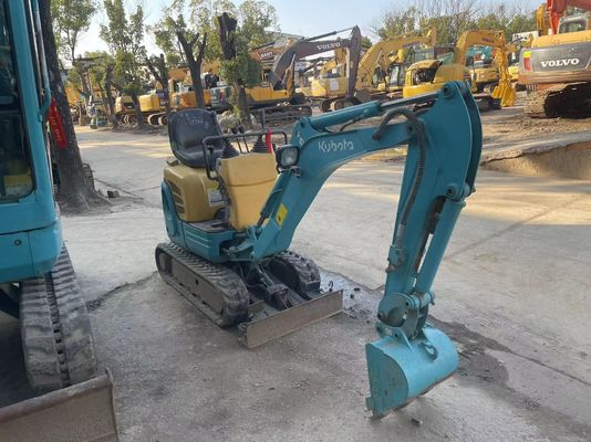 Kubota U10-3 مینی حفاری استفاده شده در داخل کار ماشین حفاری دست دوم