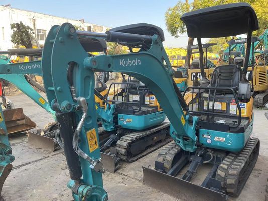 رنگ اصلی استفاده شده Kobelco Excavator U17 کارایی بالا برای کار در داخل خانه