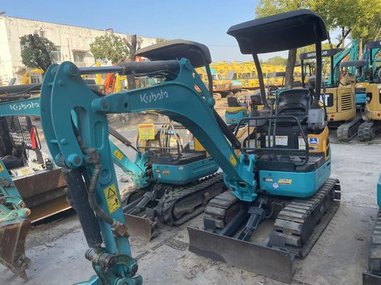 رنگ اصلی استفاده شده Kobelco Excavator U17 کارایی بالا برای کار در داخل خانه