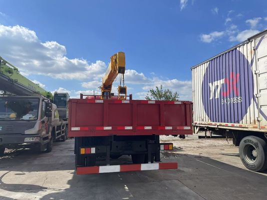 8 تن XCMG SQS200-4 کامیون نصب شده جرثقیل استفاده شده با کامیون DongFeng سال 2019