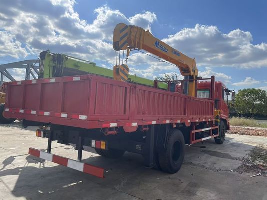 8 تن XCMG SQS200-4 کامیون نصب شده جرثقیل استفاده شده با کامیون DongFeng سال 2019