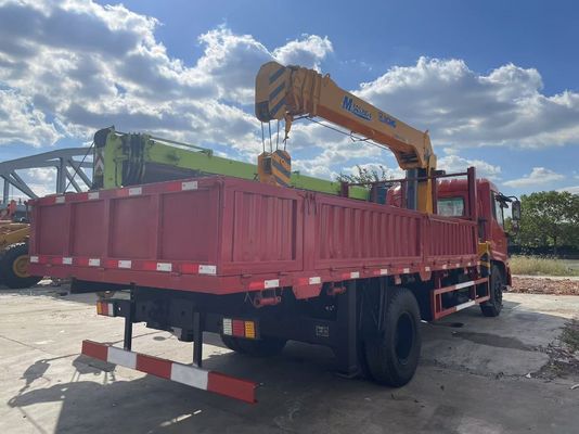 8 تن XCMG SQS200-4 کامیون نصب شده جرثقیل استفاده شده با کامیون DongFeng سال 2019