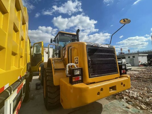 CAT 950H بارگذاری چرخ استفاده شده در محل ساخت و ساز بارگذاری جلو مورد استفاده در آفریقا