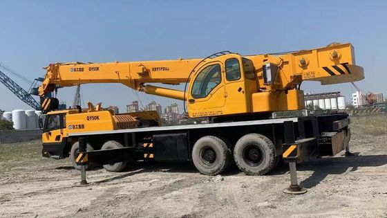 XCMG QY50K-II 50 تن کامیون استفاده شده جرثقیل با ظرفیت بالا کامیون های استفاده شده
