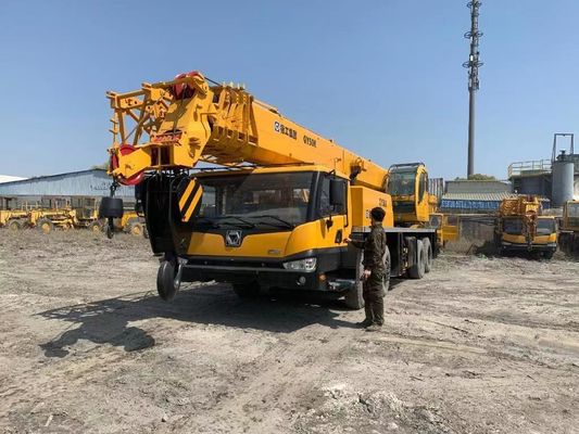 XCMG QY50K-II 50 تن کامیون استفاده شده جرثقیل با ظرفیت بالا کامیون های استفاده شده