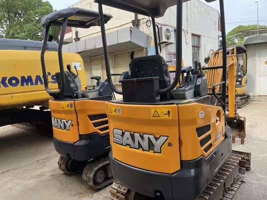 استفاده شده SANY SY16C مینی Excavator عملکرد صاف برای کار در باغ