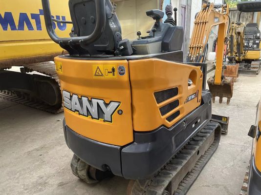 استفاده شده SANY SY16C مینی Excavator عملکرد صاف برای کار در باغ