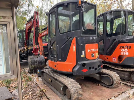 کاوشگر مینی ژاپنی اصلی استفاده شده Hitachi ZX35U-5N در وضعیت عالی/کاوشگر مینی ژاپنی استفاده شده با بازوی سوئیچ و موتور EPA