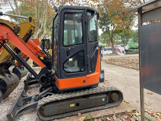 کاوشگر مینی ژاپنی اصلی استفاده شده Hitachi ZX35U-5N در وضعیت عالی/کاوشگر مینی ژاپنی استفاده شده با بازوی سوئیچ و موتور EPA
