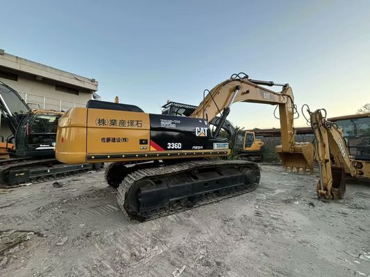 استفاده شده Crawler Caterpillar 336D Excavator رنگ 36 تن برای معدن