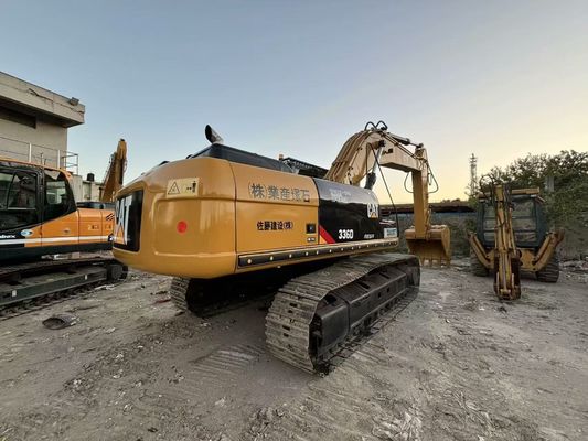 استفاده شده Crawler Caterpillar 336D Excavator رنگ 36 تن برای معدن