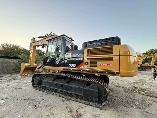 استفاده شده Crawler Caterpillar 336D Excavator رنگ 36 تن برای معدن