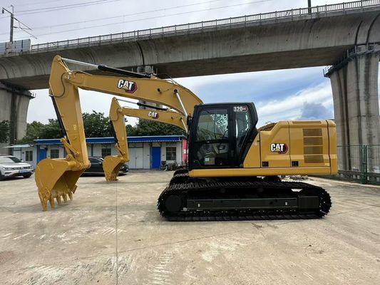 320GC استفاده شده Caterpillar Excavator Crawler نصب شده سال 2023 با موتور CAT C4.4