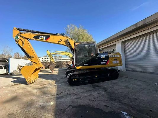 زرد اصلی ژاپن استفاده شده CAT Excavator 320D2 Caterpillar Crawler Excavator