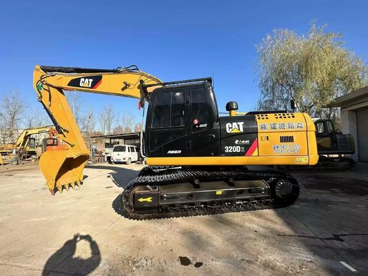 زرد اصلی ژاپن استفاده شده CAT Excavator 320D2 Caterpillar Crawler Excavator