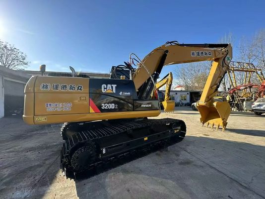 زرد اصلی ژاپن استفاده شده CAT Excavator 320D2 Caterpillar Crawler Excavator