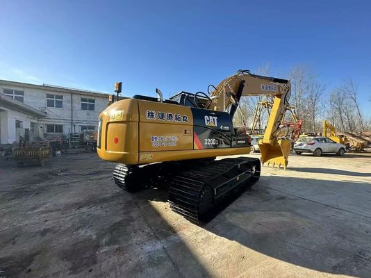 زرد اصلی ژاپن استفاده شده CAT Excavator 320D2 Caterpillar Crawler Excavator