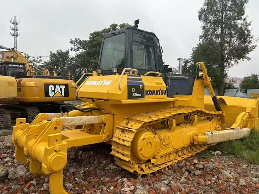 D85ESS-2 کرولر استفاده شده Komatsu بولدوزر با ریپر هیدرولیک فروش در آسیا
