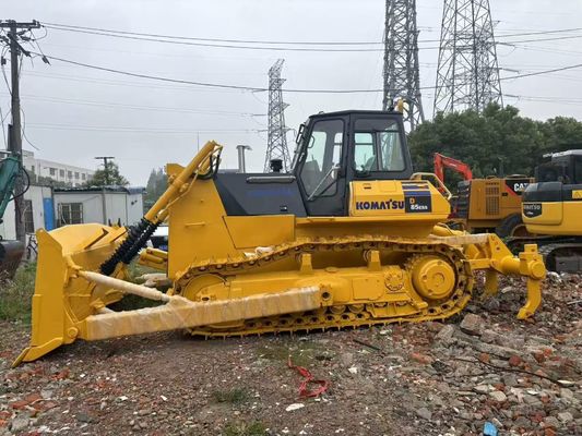 D85ESS-2 کرولر استفاده شده Komatsu بولدوزر با ریپر هیدرولیک فروش در آسیا