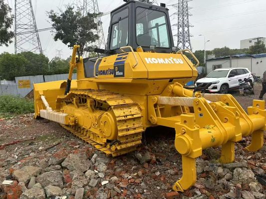 D85ESS-2 کرولر استفاده شده Komatsu بولدوزر با ریپر هیدرولیک فروش در آسیا