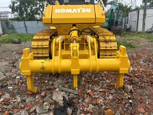 D85ESS-2 کرولر استفاده شده Komatsu بولدوزر با ریپر هیدرولیک فروش در آسیا
