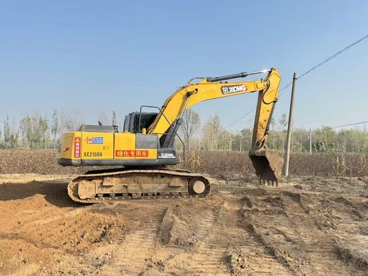 XE215DA استفاده شده XCMG Excavator کار سنگین XCMG 20 تن Excavator صرفه جویی در انرژی