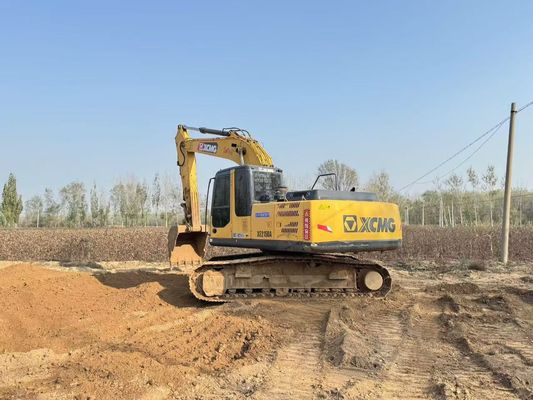 XE215DA استفاده شده XCMG Excavator کار سنگین XCMG 20 تن Excavator صرفه جویی در انرژی