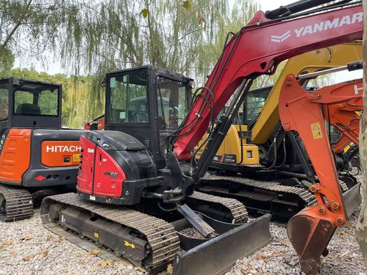 ژاپنی اصلی استفاده شده Yanmar Vio55-5B مینی حفاری با موتور EPA/ استفاده شده Kubota مینی حفاری برای فروش