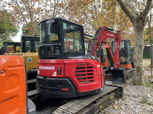 ژاپنی اصلی استفاده شده Yanmar Vio55-5B مینی حفاری با موتور EPA/ استفاده شده Kubota مینی حفاری برای فروش