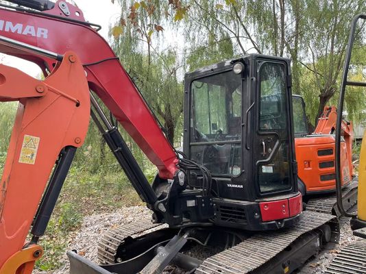 ژاپنی اصلی استفاده شده Yanmar Vio55-5B مینی حفاری با موتور EPA/ استفاده شده Kubota مینی حفاری برای فروش