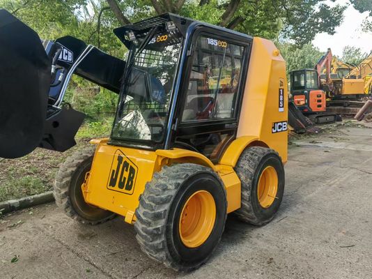 2016 سال استفاده شده JCB 185 ECO Skid Steer Loaders با کوپلر سریع هیدرولیک