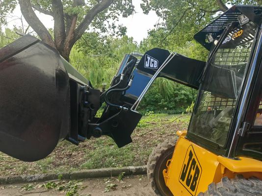 2016 سال استفاده شده JCB 185 ECO Skid Steer Loaders با کوپلر سریع هیدرولیک