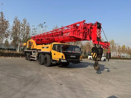 2021 سال استفاده شده Sany STC800E5 80 تن جرثقیل کامیون در وضعیت خوب