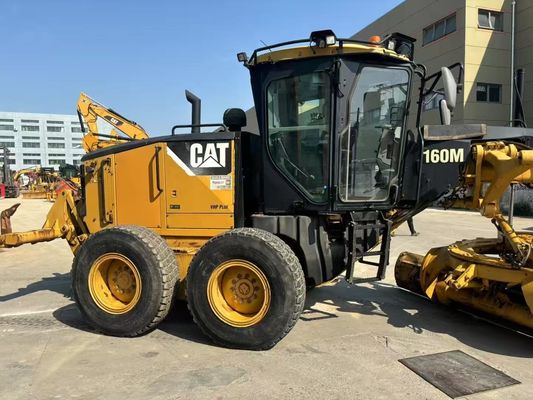 موتور گريدر اصلي ژاپني Caterpillar 160M در حالت عالي