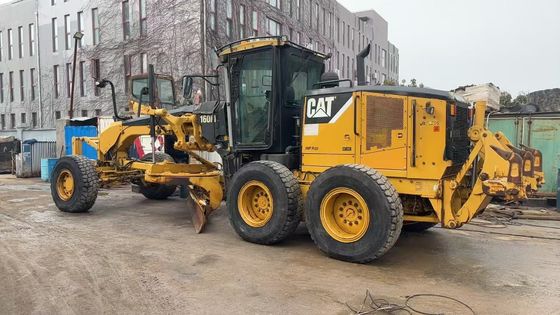 موتور گريدر اصلي ژاپني Caterpillar 160M در حالت عالي