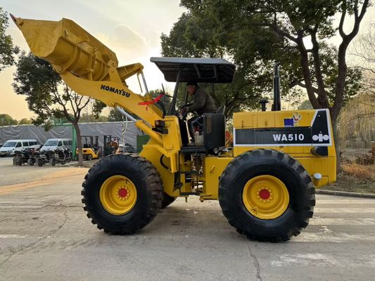 ماشین های کماتسو مدل WA510 ژاپنی که در حالت خوب کار می کنند