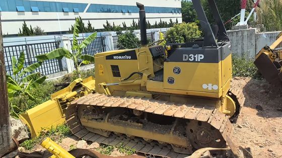 رنگ اصلی استفاده شده Komatsu D31P-20 مینی بولدوزر فروش داغ در آسیا