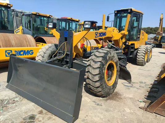 موتور کامینز 2024 سال استفاده شده XCMG GR2153 موتور درجه بندي با تیغه جلو
