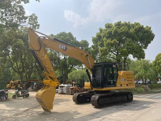 حالت خوب استفاده شده Caterpillar 320GC Excavator با گیره هیدرولیک