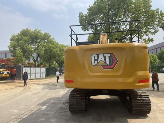 حالت خوب استفاده شده Caterpillar 320GC Excavator با گیره هیدرولیک