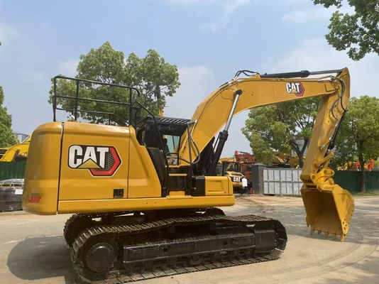 حالت خوب استفاده شده Caterpillar 320GC Excavator با گیره هیدرولیک