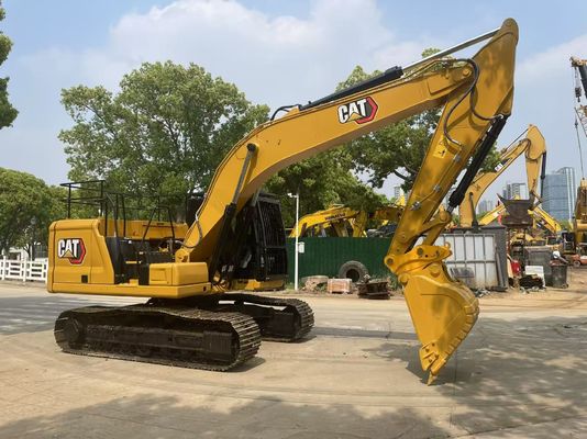 حالت خوب استفاده شده Caterpillar 320GC Excavator با گیره هیدرولیک